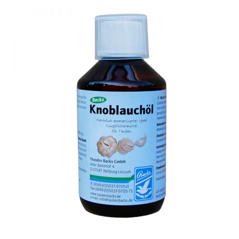 Backs-Knoflook-Olie