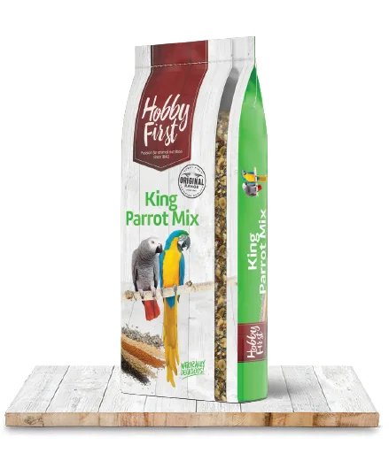 King Papegaaien met fruit “luxe”